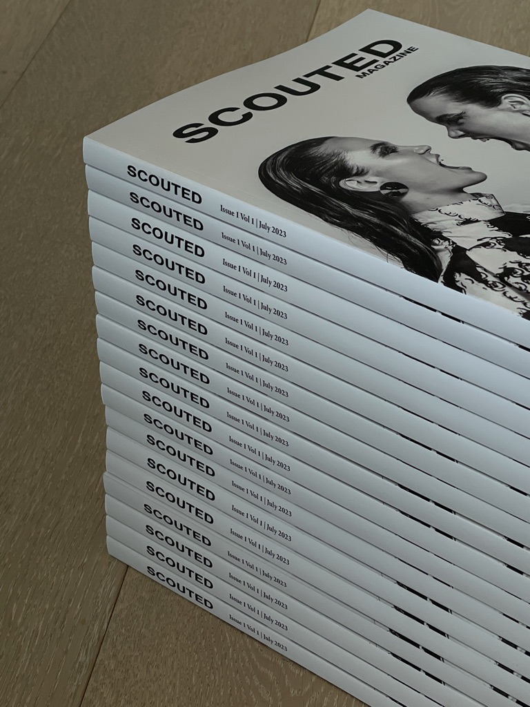 Stack of Scouted Magazine Issue 1