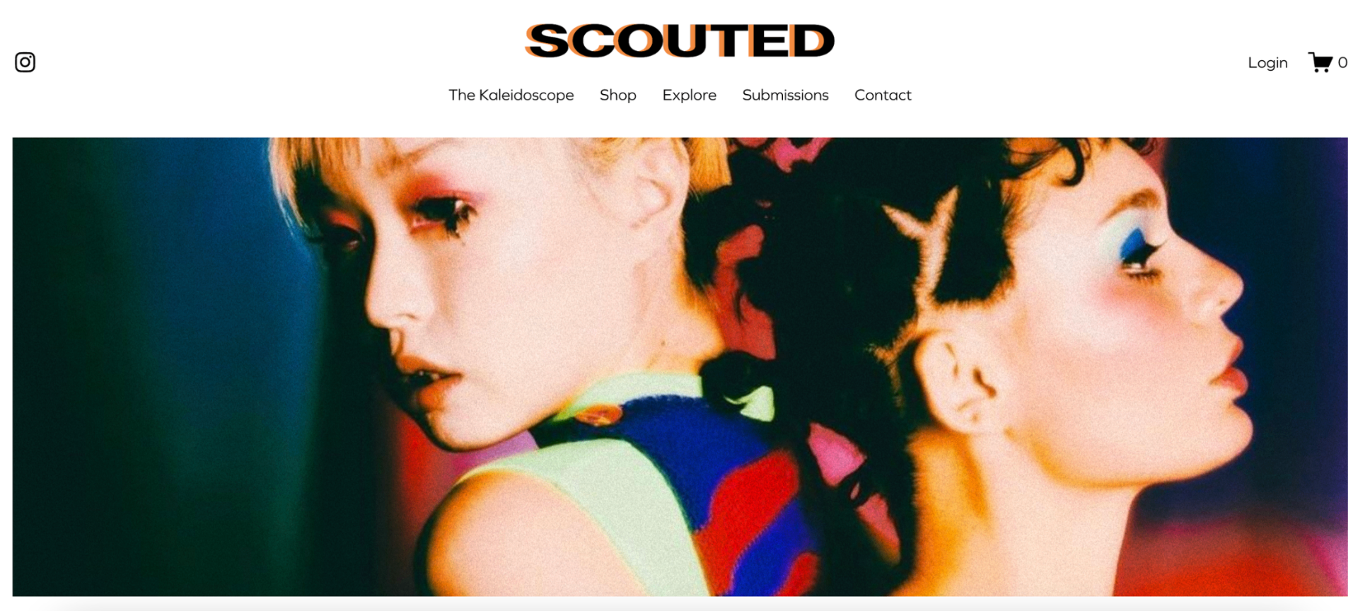 Scouted Magazine website and online shopfront